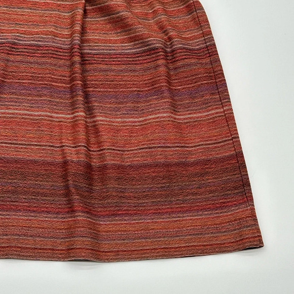 Dalmine Uomo Mens Polo Shirt Striped Made in Italy Red/OrangeMulticolor Size 2XL - Picture 3 of 8